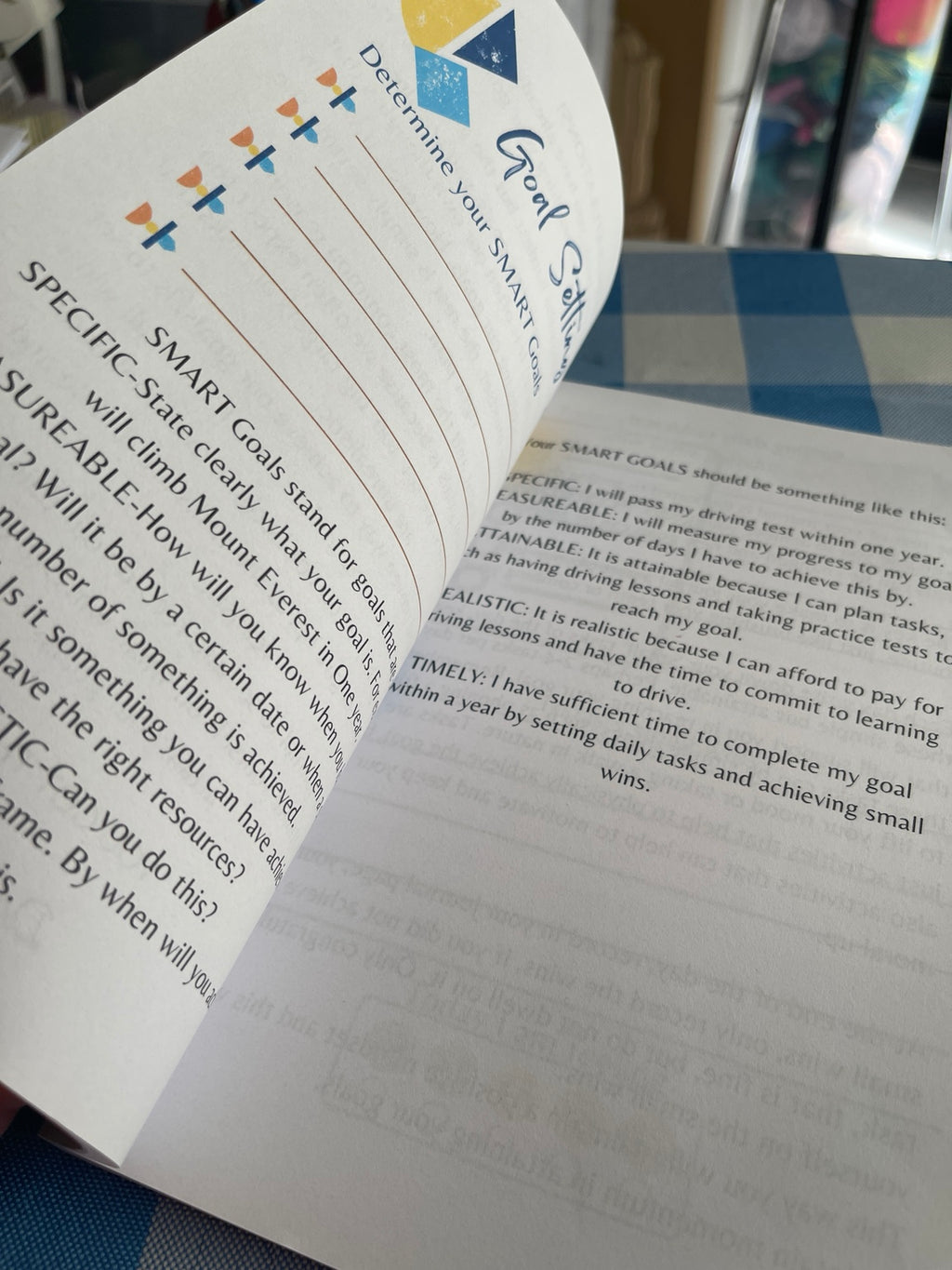 My Journal of Small Wins for Big Goals Goal Setting & Positive Wellbeing Journal by Dr Julie Winstanley
