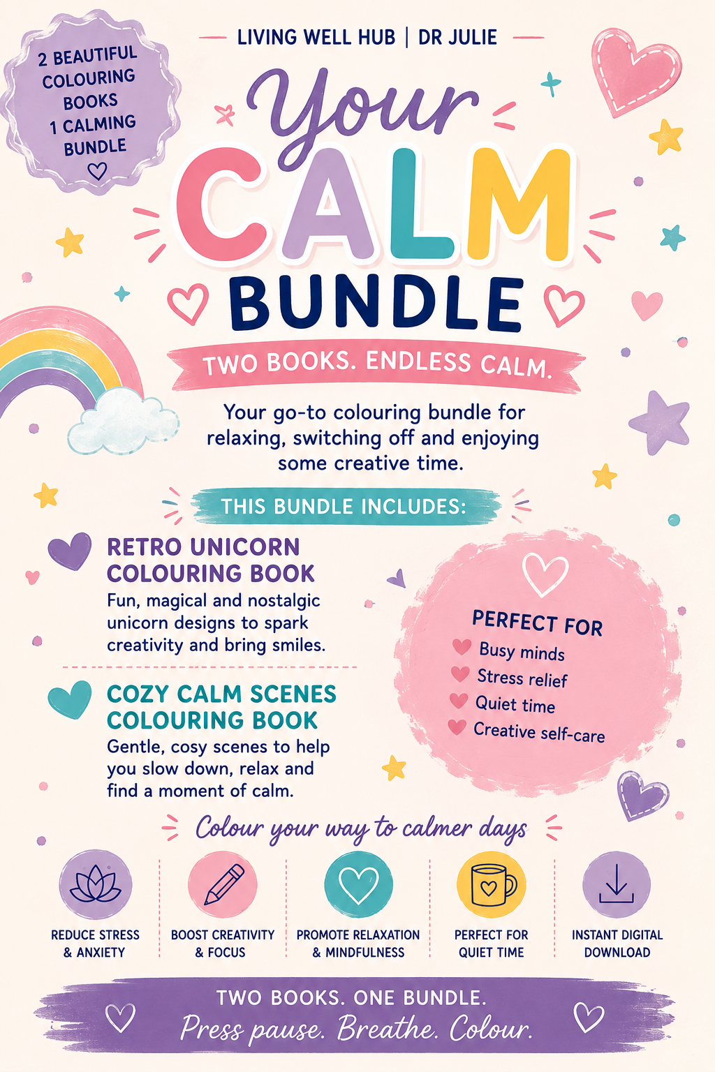The colour your calm bundle