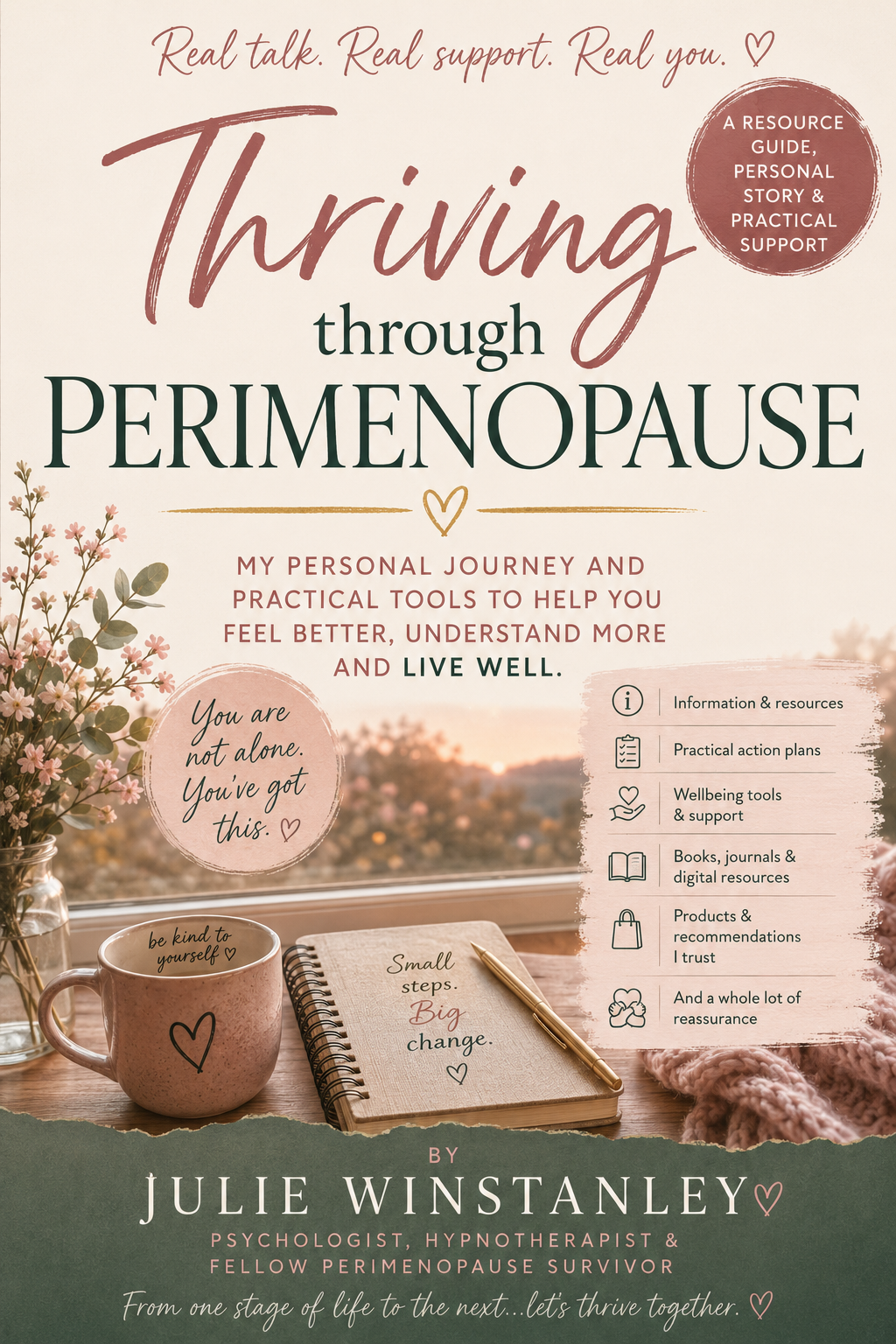 Thriving Through Perimenopause – A Personal Story & Practical Guide by Dr Julie (Digital Download)