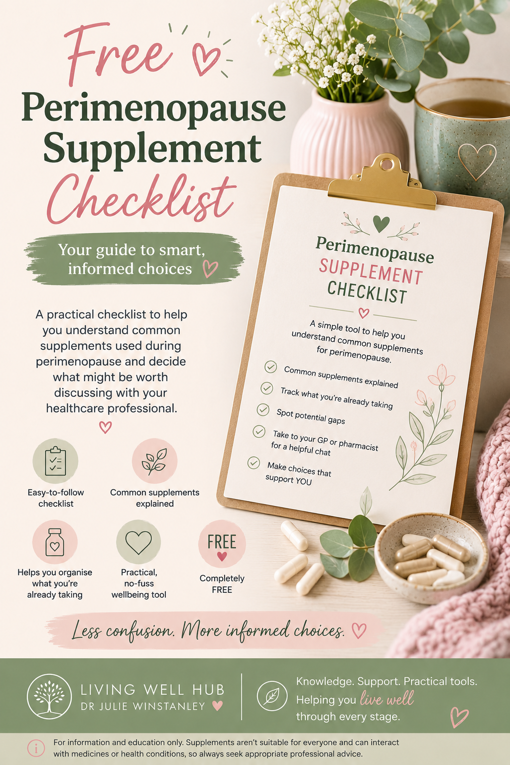 FREE Supplement quiz tool