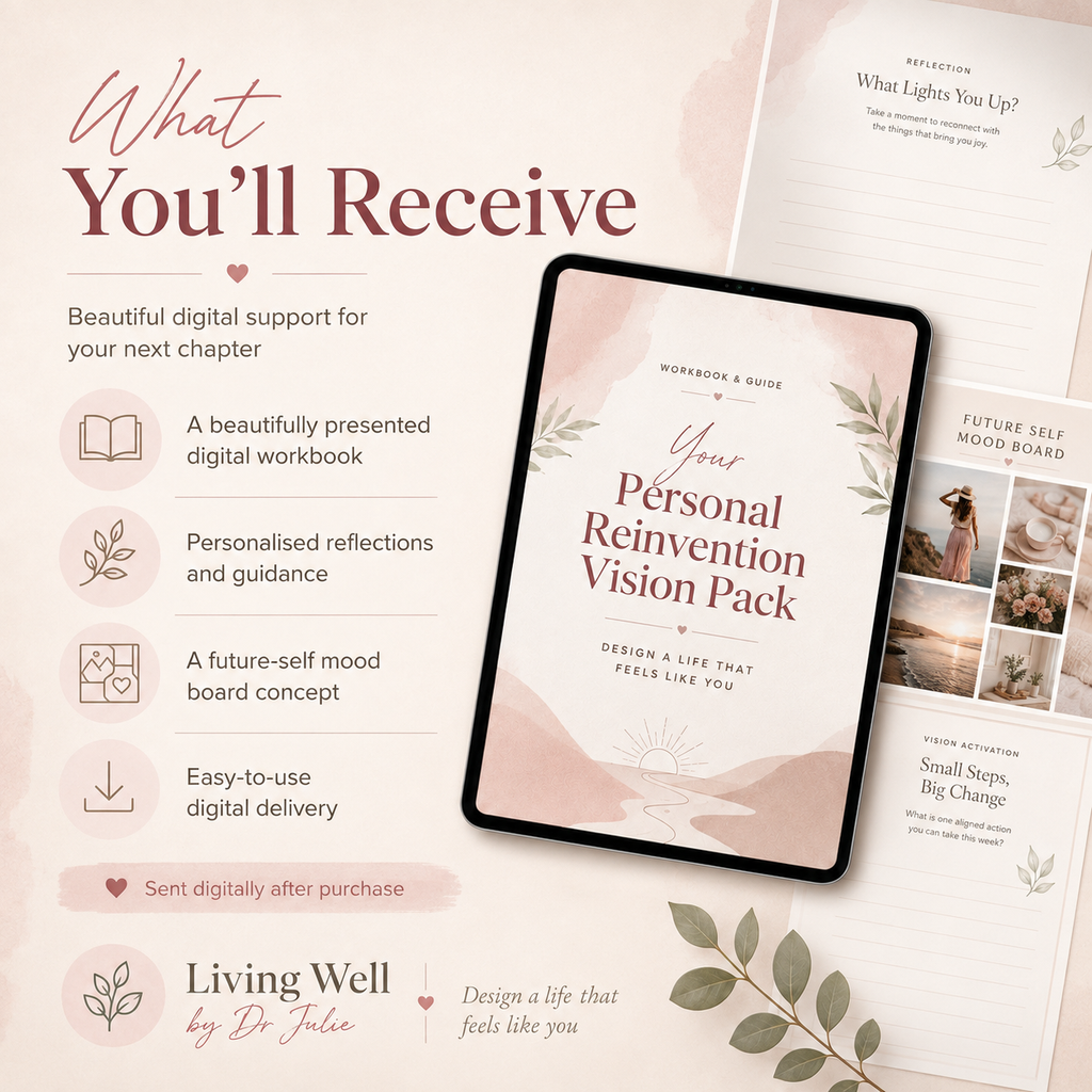 Dr Julie's Personal Reinvention Pack