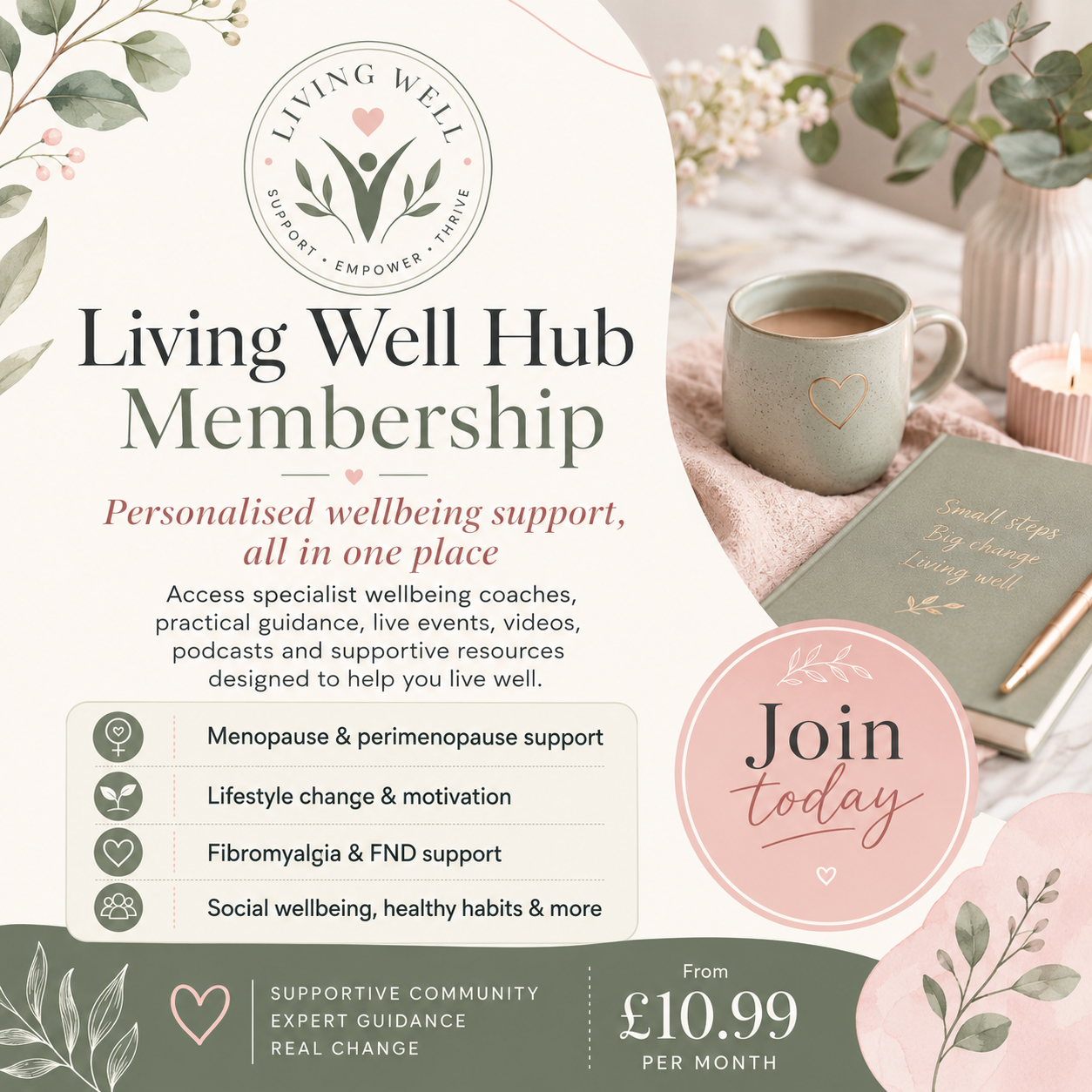 Living Well Hub Full Membership