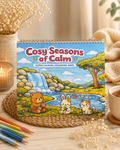 Cosy Seasons Colouring Book – Instant Digital Download for Relaxation & Mindfulness