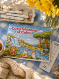Cosy Seasons Colouring Book – Spiral-Bound Adult Colouring for Relaxation & Calm