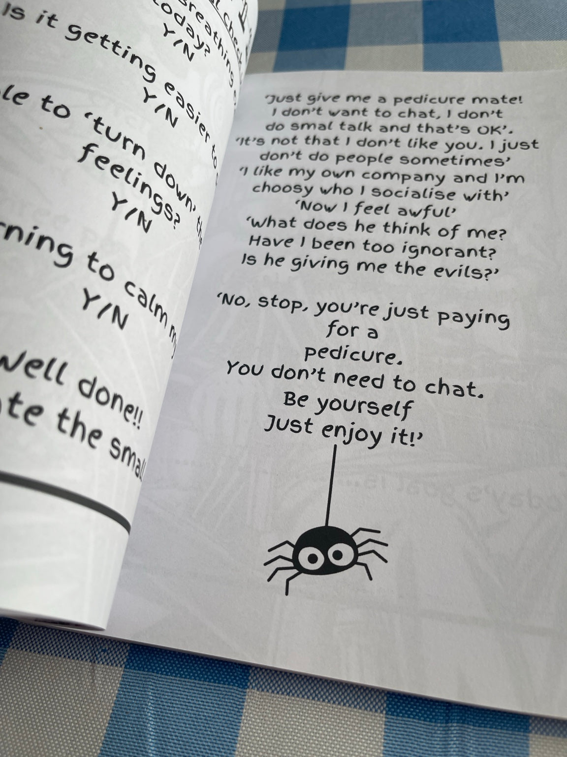 Spiffy Boo Beats Anxiety! | Colouring & Mindful Tools for Anxiety Digital Download Book 142 pages